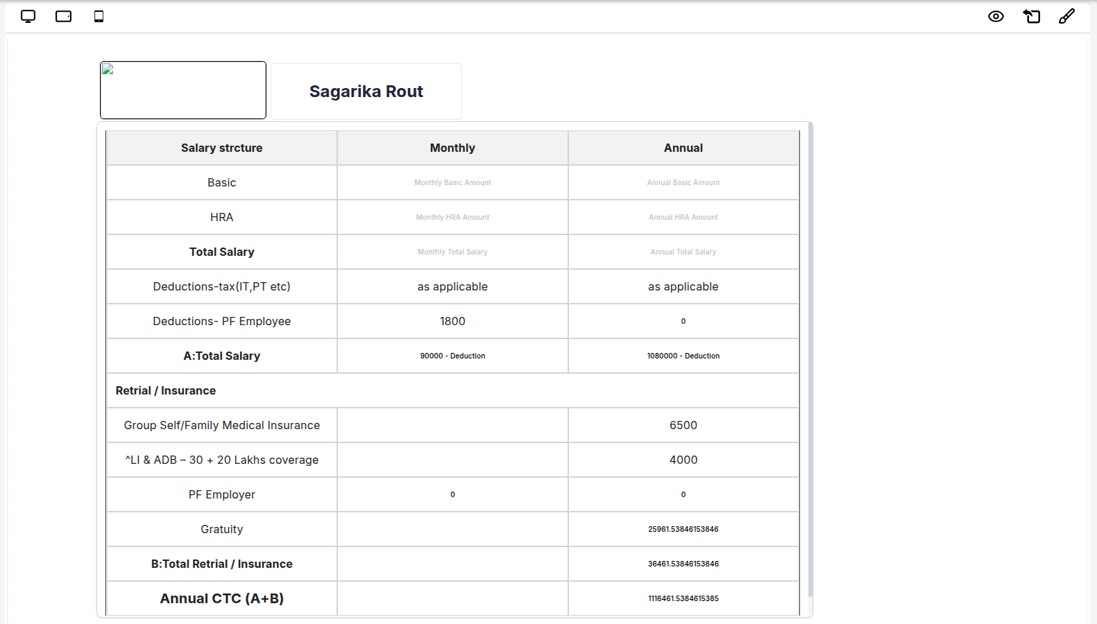 View Mode without Attribute Tab - Clean Canvas